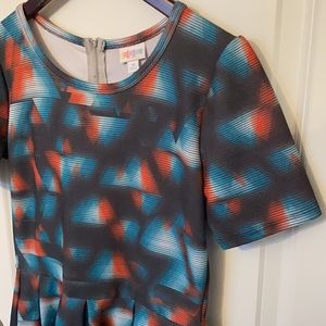 Retro Lula Roe Dress Size M